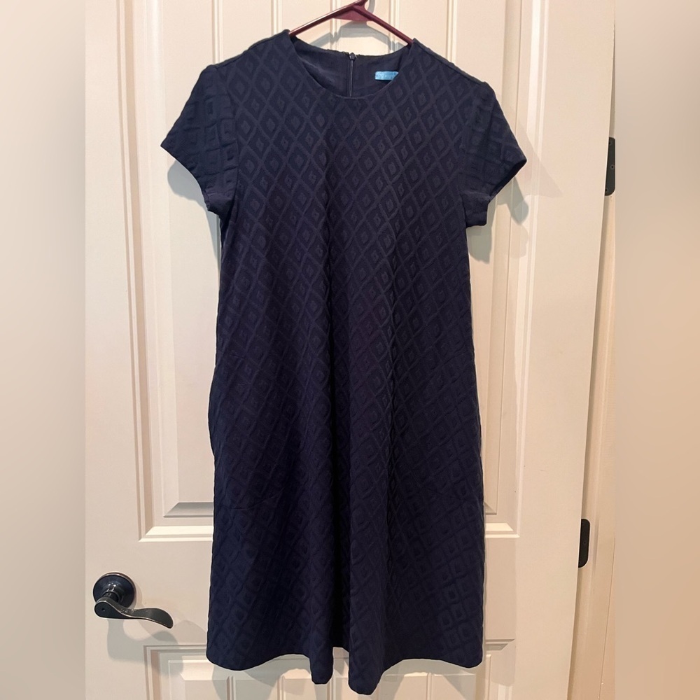 J.McLaughlin Navy Blue Dress Ladies Size
XS Super Stretchy Fall Perfect Zip